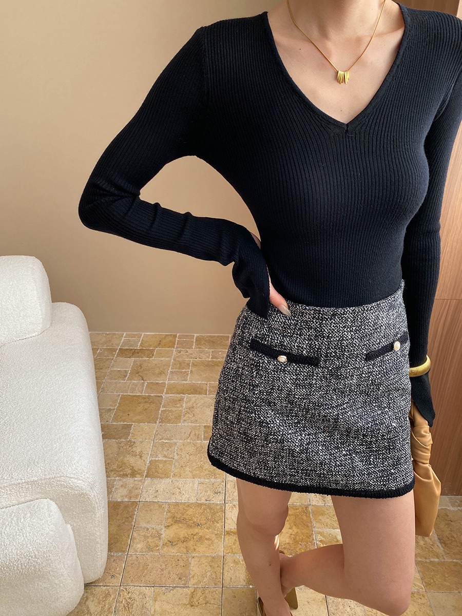 MINI TWEED SKIRT