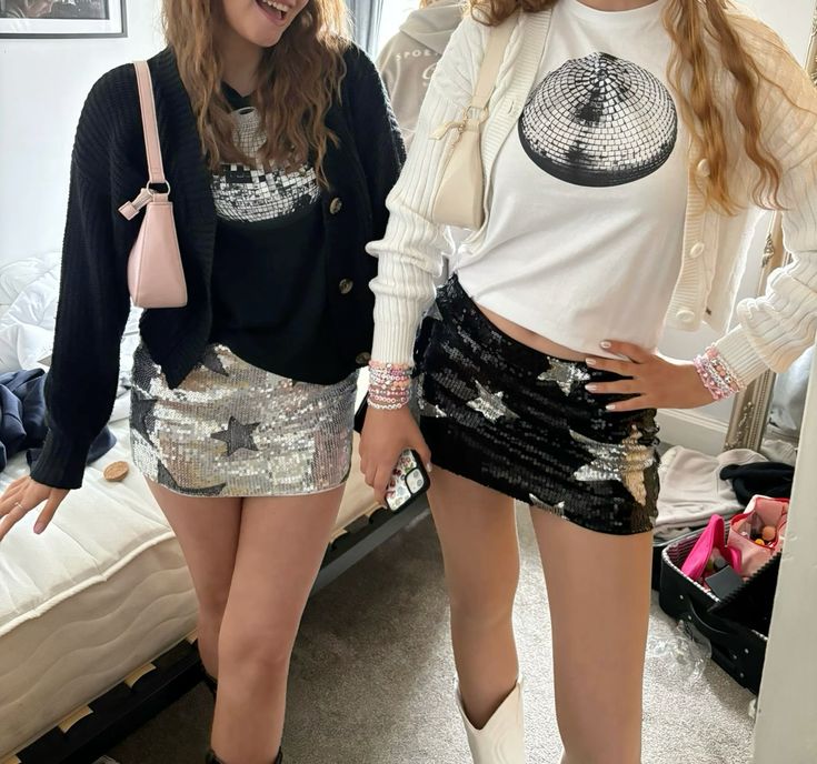 ROCKSTAR MINI BLACK SKIRT