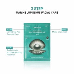 Jm solution marine luminous black pearl balancing mask