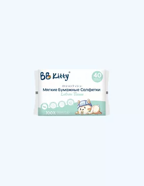 Хүүхдийн хуурай салфетка BB KITTY №40