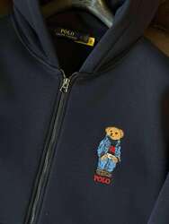 Polo ralph lauren bear zip hoodie