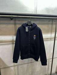Polo ralph lauren bear zip hoodie