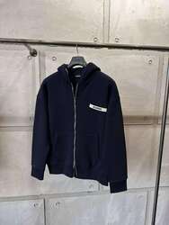 Jacquemus the gros grain zipped hoodie