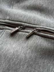 Jacquemus the gros grain zipped hoodie