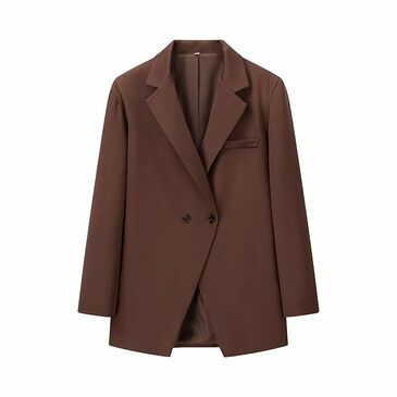 BROWN BLAZER