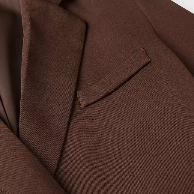 BROWN BLAZER