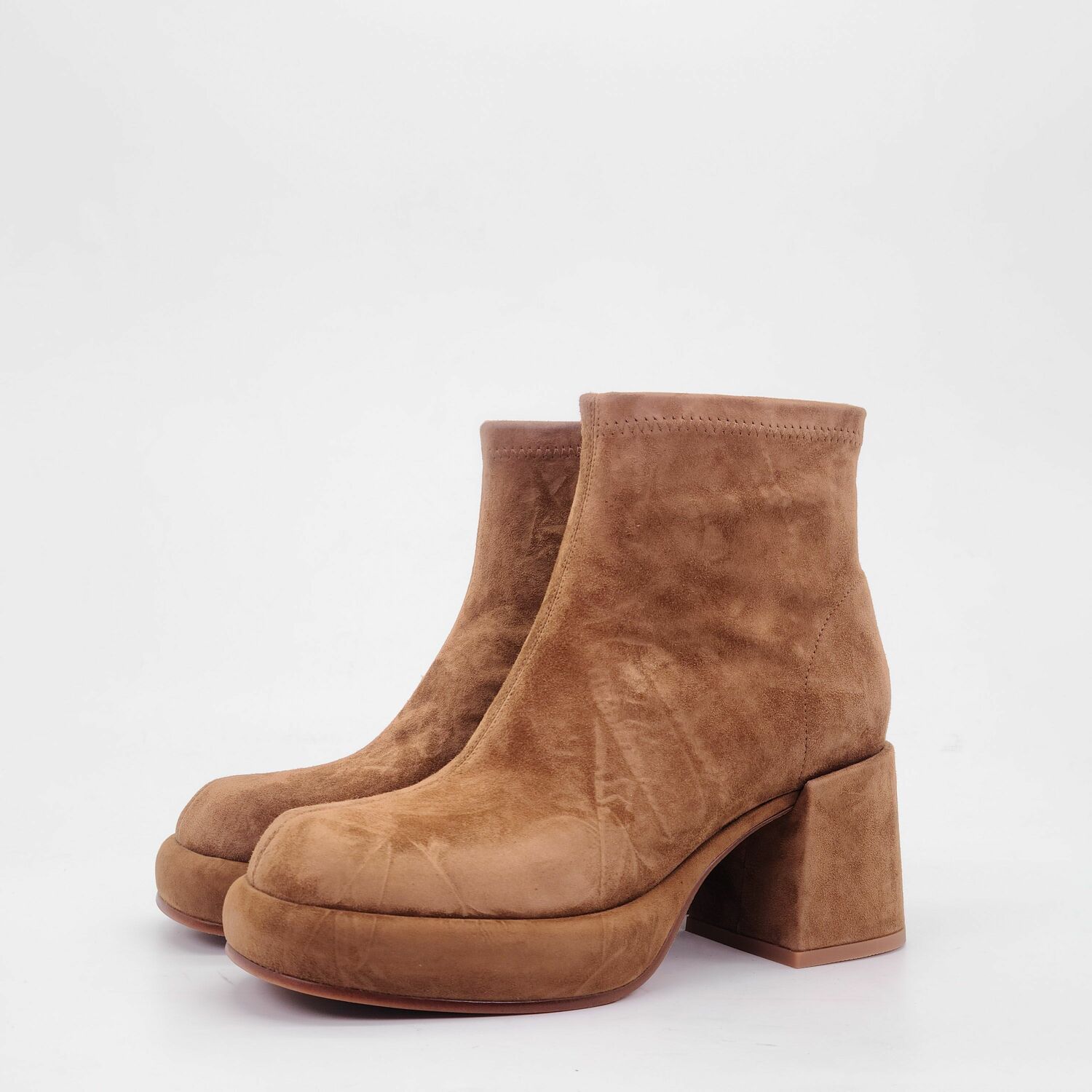 CINDY C ERIC HEELED ANKLE BOOTS