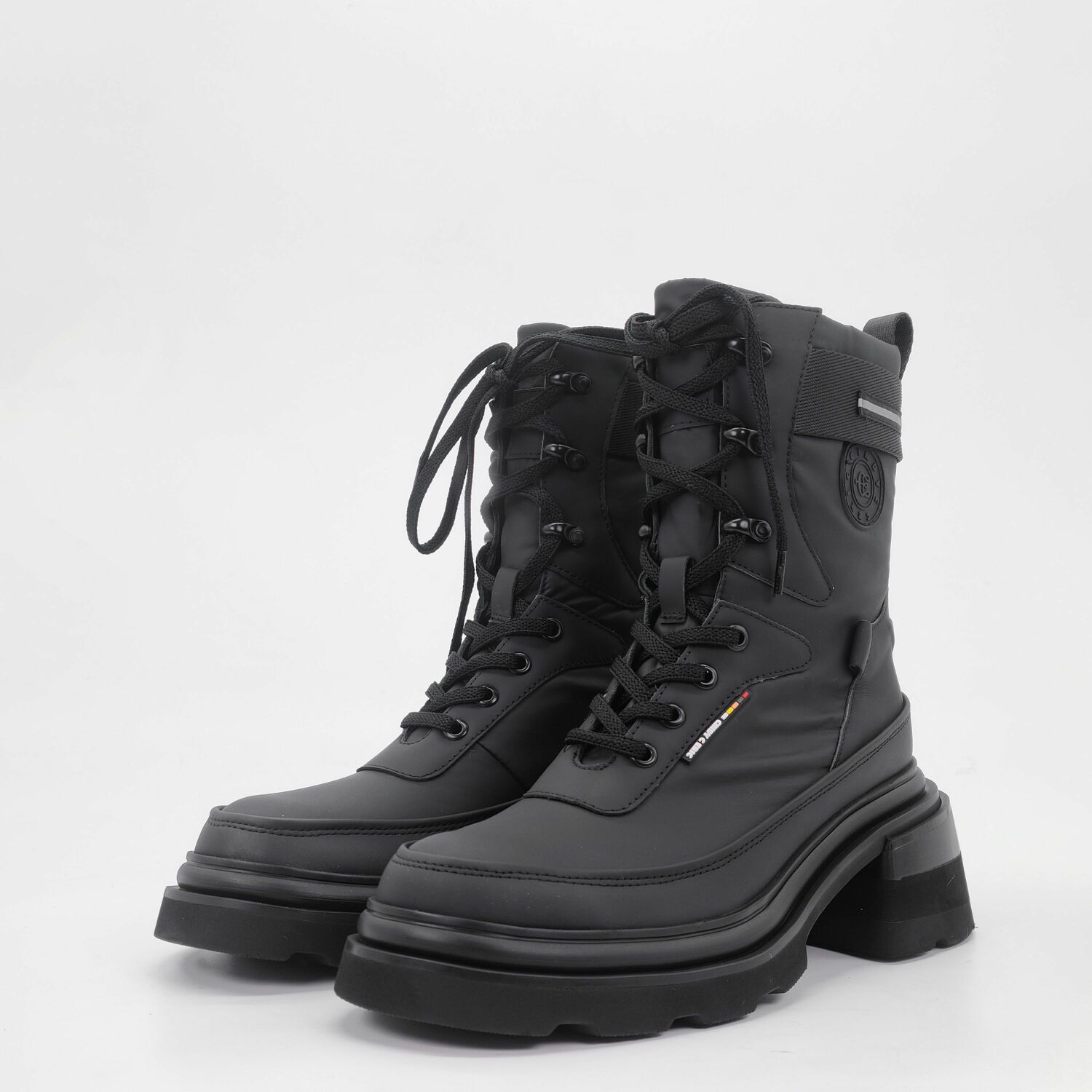 CINDY C ERIC MID-CALF BOOTS