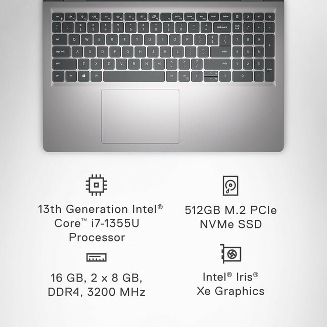 Dell Inspiron 3530 i7-1355U 16GB 512GB SSD Notebook	
