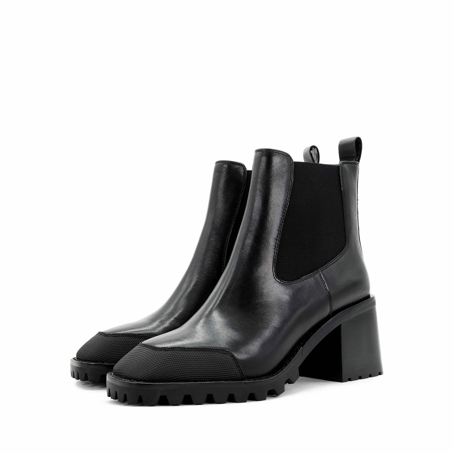 CINDY C ERIC HEELED ANKLE BOOTS