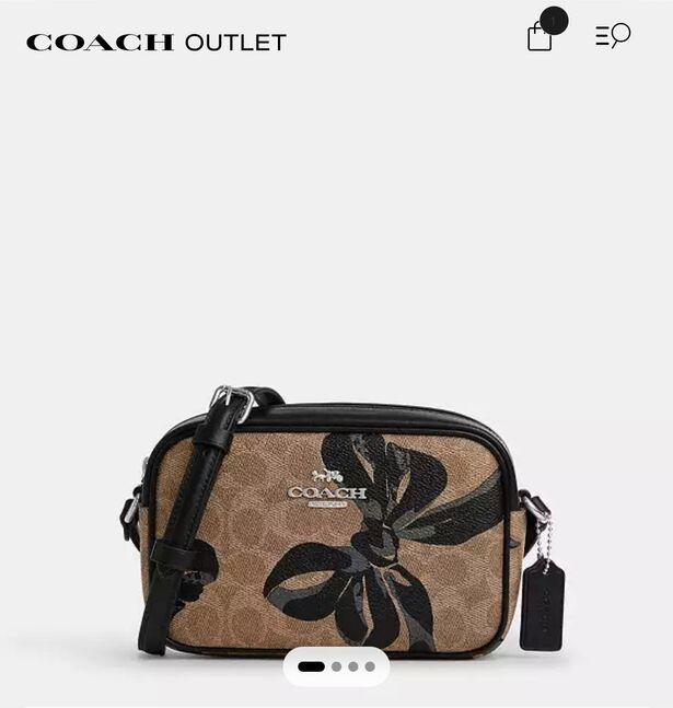 Coach mini jamie camera bag