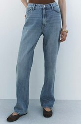 Zw collection straight high-waist jeans 