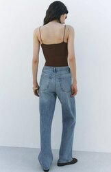 Zw collection straight high-waist jeans 