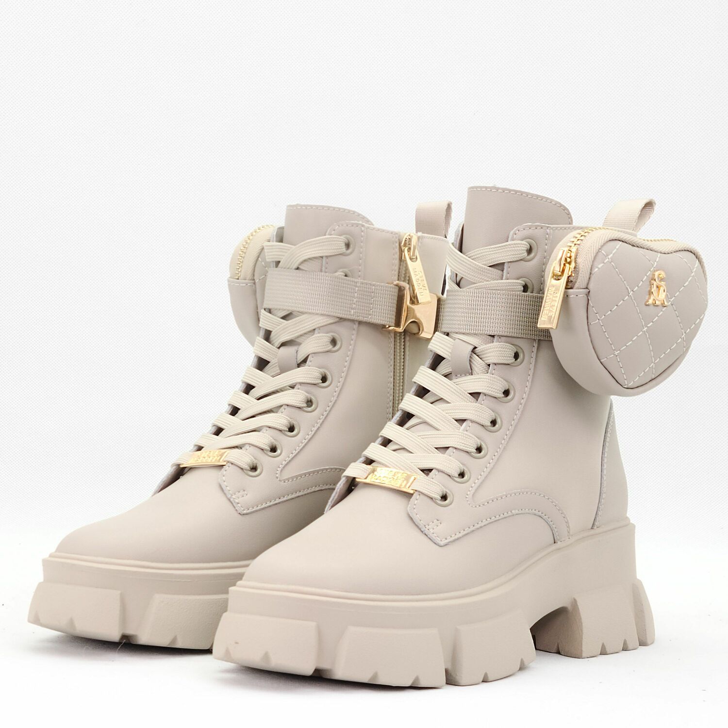 Steve Madden WOMEN COMBAT BOOTS