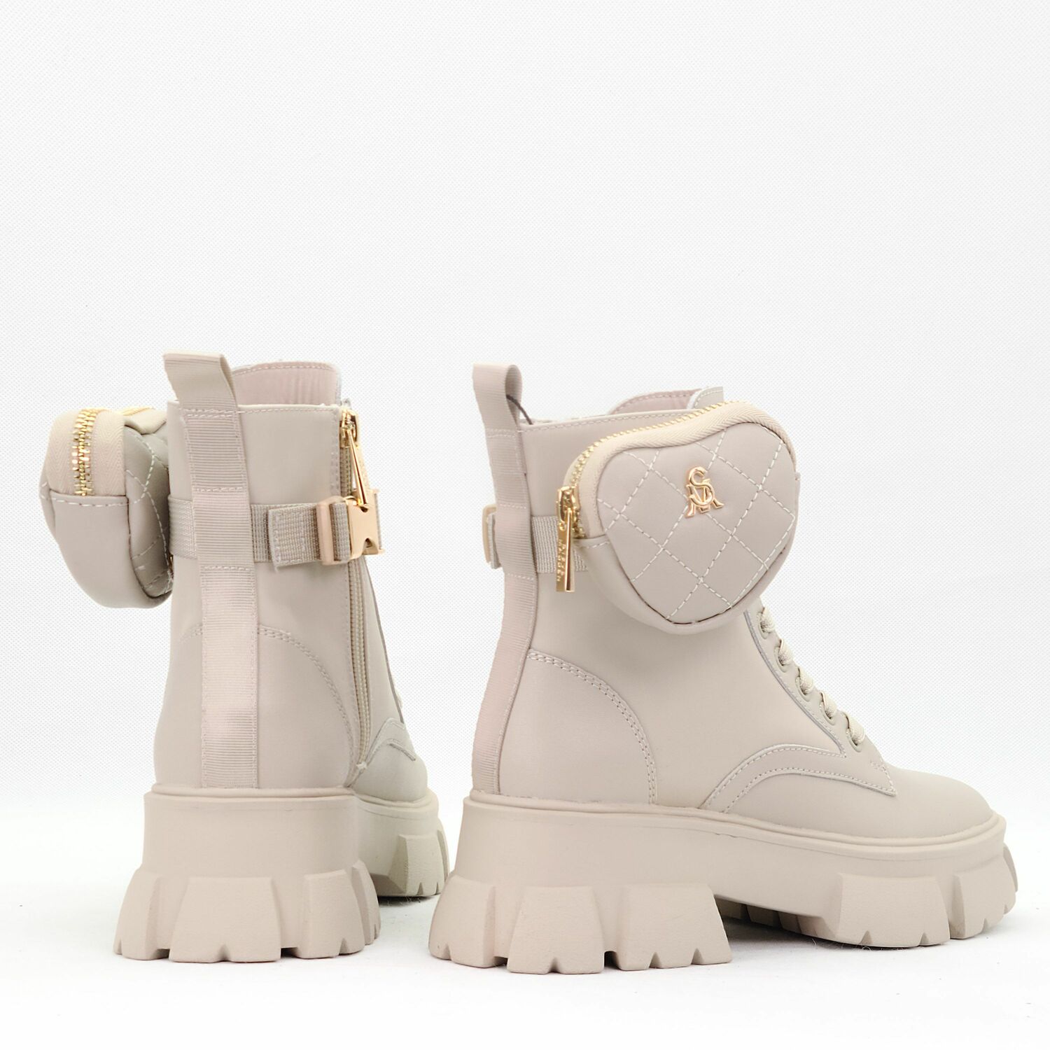 Steve Madden WOMEN COMBAT BOOTS