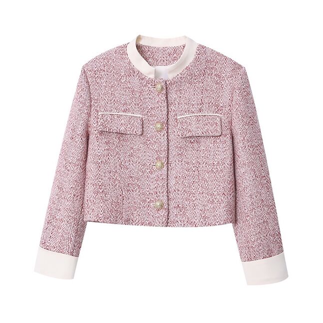 PINK TWEED BLAZER