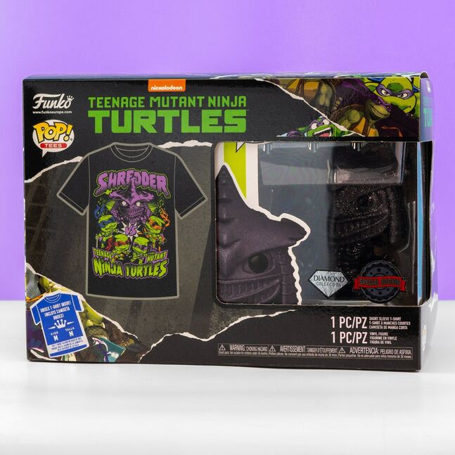 Tee tmnt - shredder diamond l size