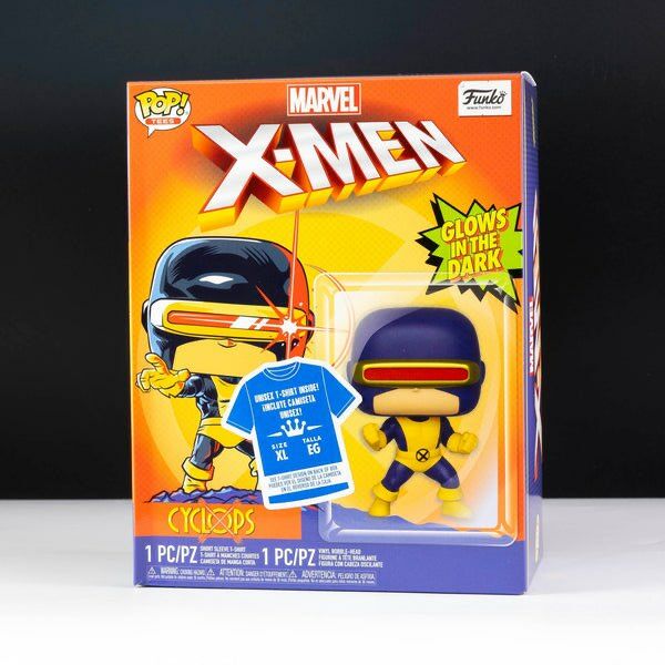 Tee marvel - cyclops glows in the dark m size