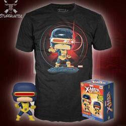 Tee marvel - cyclops glows in the dark m size