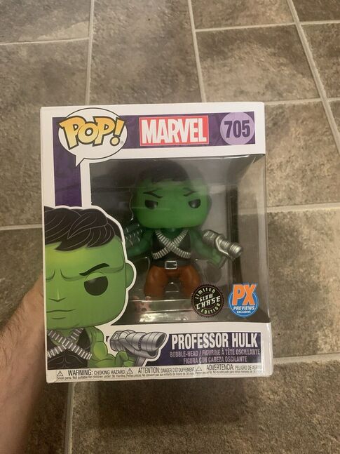 Marvel - professor hulk chase glow 6inch