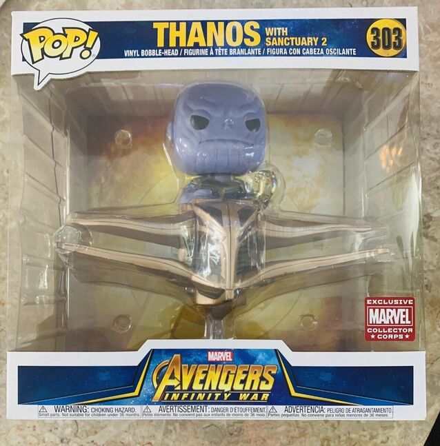 Marvel avengers infinity war - thanos with sanctuary 2 10inch