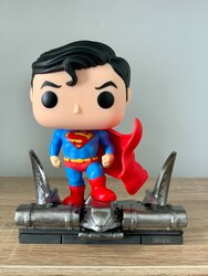Dc heroes deluxe - superman  6inch