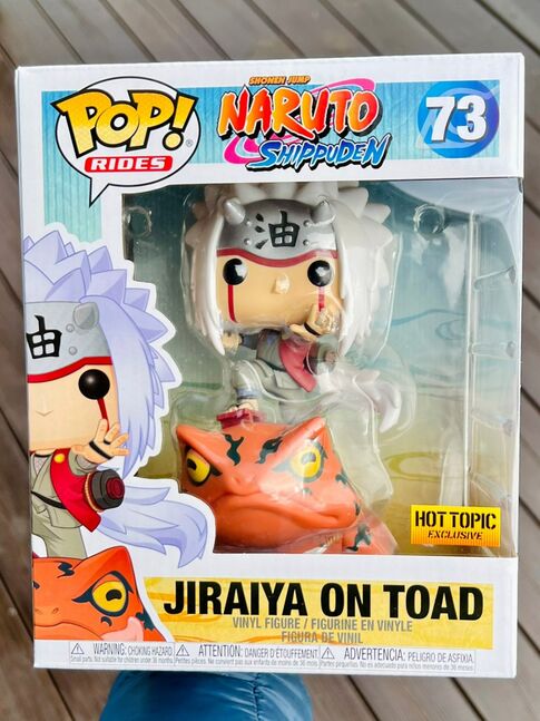 Anime rides naruto - jiraiya on toad 6inch