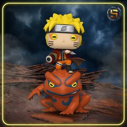 Anime rides naruto - naruto on gamakichi 6inch