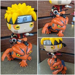 Anime rides naruto - naruto on gamakichi 6inch