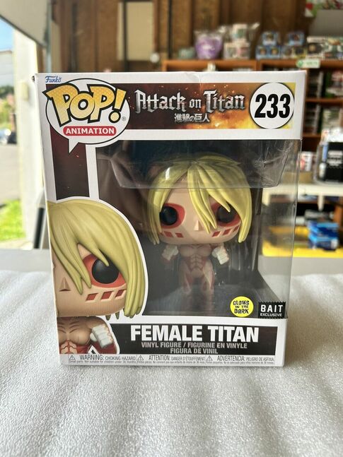 Anime attack on titan - female titan 6inch