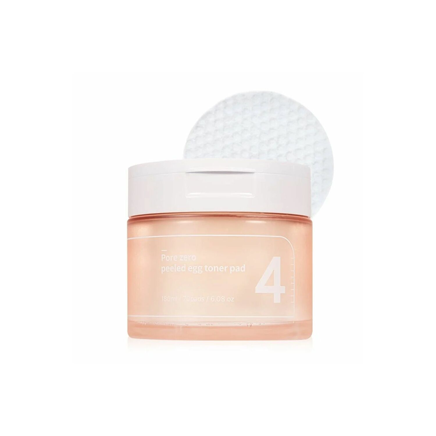 NUMBUZ:N No.4 Pore Zero Peeled Egg Toner Pad 70ea