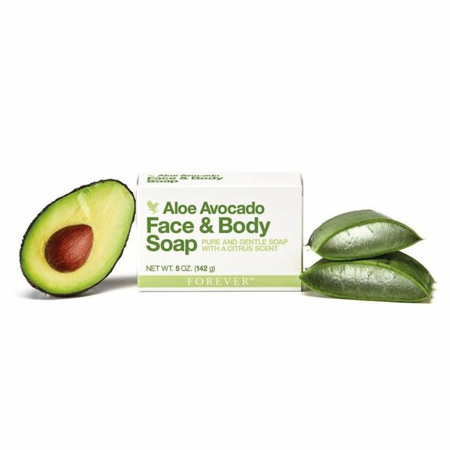Aloe avocado face & body soap
