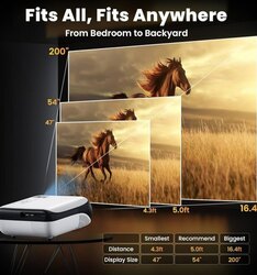 Happrun projector жинхэнэ 1920*1080 нягтралтай