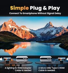 Happrun projector жинхэнэ 1920*1080 нягтралтай