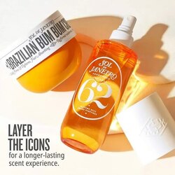 Sol de janeiro - cheirosa 62 bum bum hair & body perfume mist 240 ml