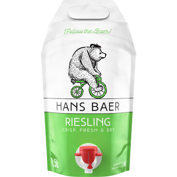 Hans Baer Riesling White Pouch 1.5L
