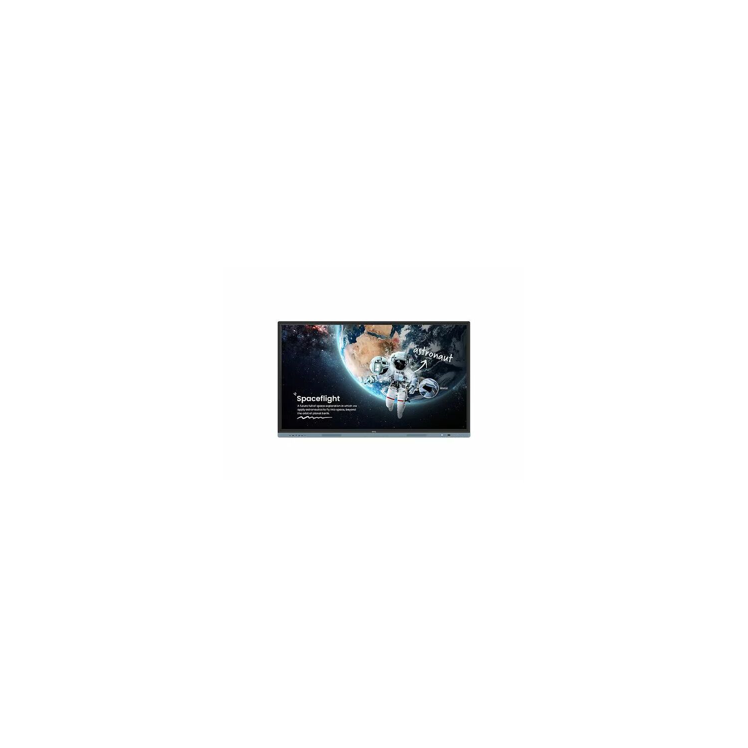	BenQ INTERACTIVE FLAT PANEL RM7504 BLACK 75 INCHES