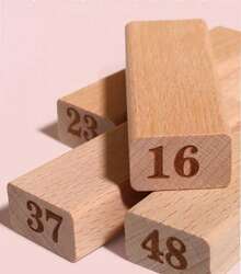 Jenga - модон тоглоом 