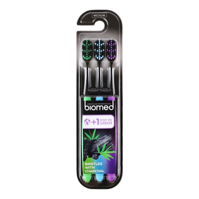 Biomed Toothbrush black set -цогц багц шүдний сойз №3