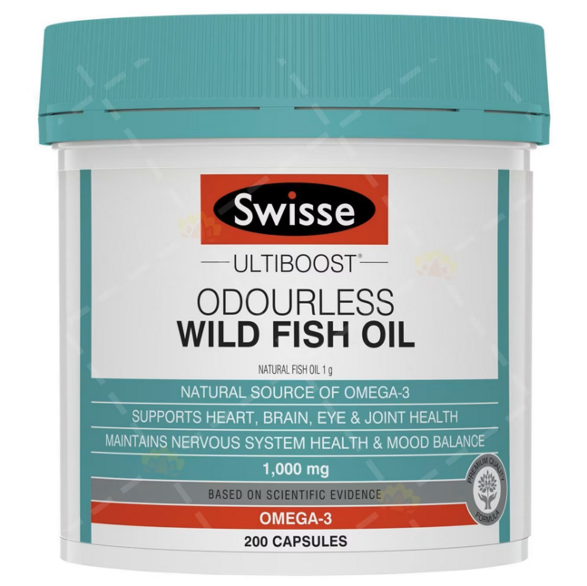 Омега 3  1000 мг үнэргүй №200  Swisse