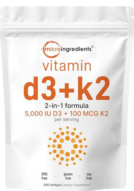 D3+k2 витамин 5000 iu