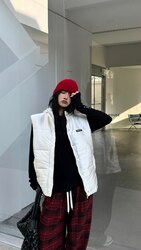 Oversized vest miumiu