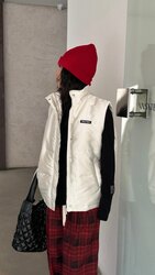 Oversized vest miumiu