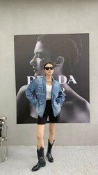 Denim jacket alexander wang