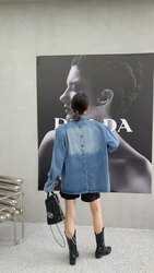 Denim jacket alexander wang