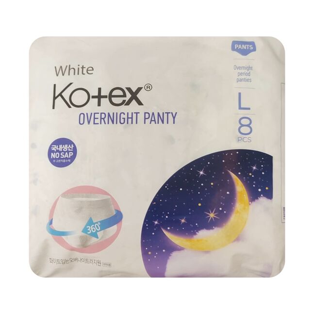 Котекс white night L N №8