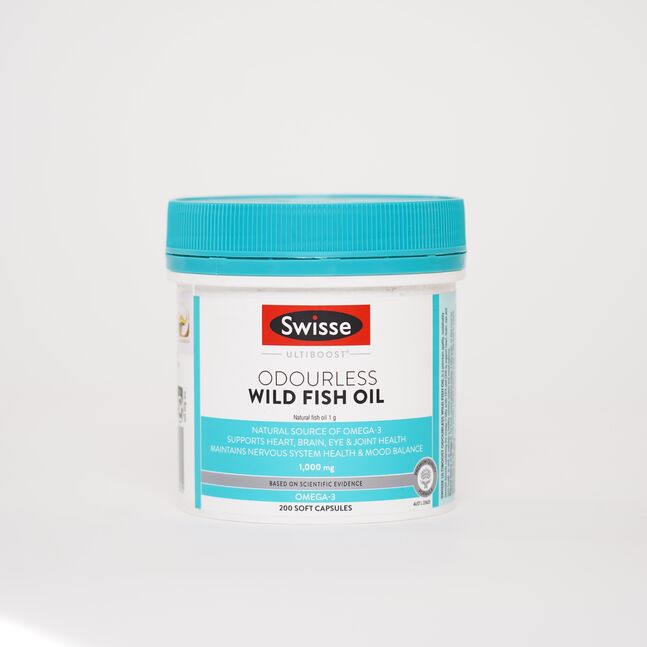Swisse Wild fish oil 1000mg №200