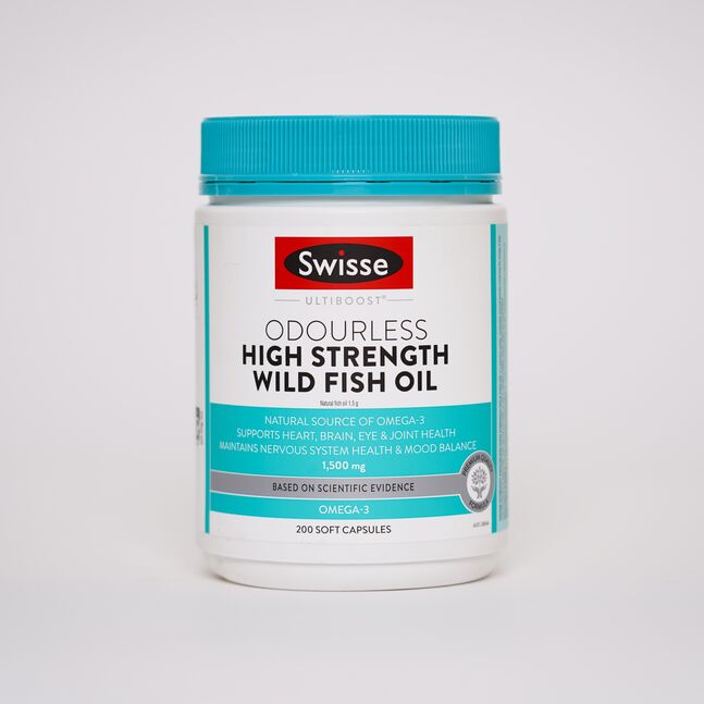Swisse High strength fish oil 1500mg №200