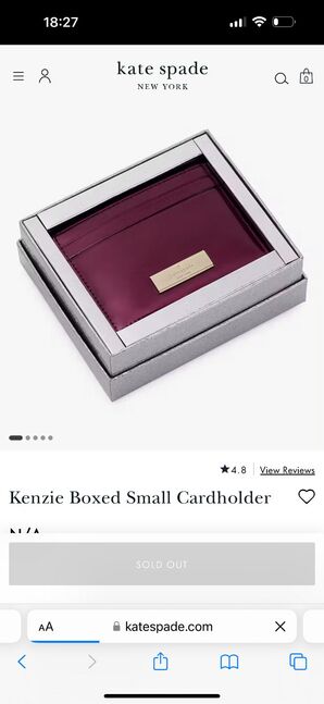 Kate spade card holder