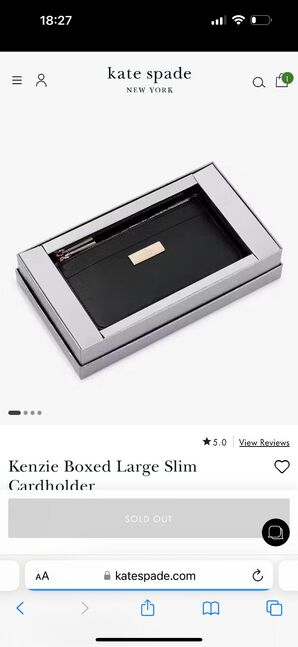Kate spade card holder big